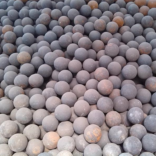 20mm - 70mm Grinding Steel Balls 1 Inch Forged 50 - 55HRC