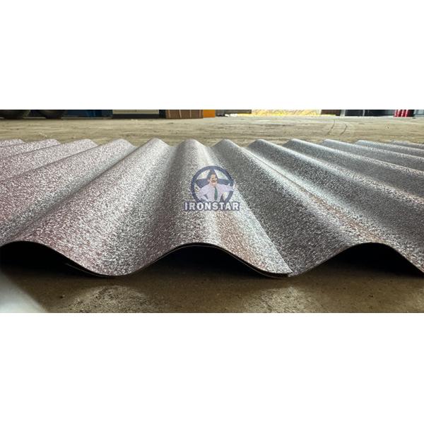 8 rib trapezoidal and corrugated double layer roll forming machine in America