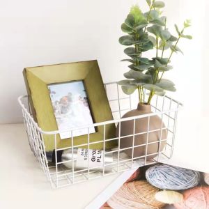 China Small Stainless Steel Wire Mesh Basket Galvanized 14cm*20cm*30cm on sale