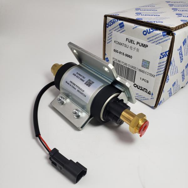 Buy 600-815-9960 Fuel Pump For KOMATSU PC200-8MO PC490 WA470-10 WA500 SAA6D125E SAA6D140E at wholesale prices