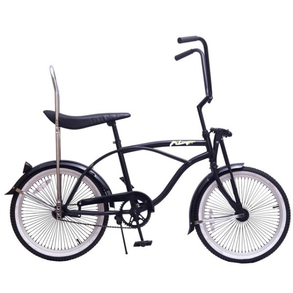 20" Beach Cruiser Bike with Coaster Brake and Banana Seat 15KGS Gross Weight