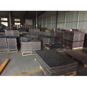 Anti Slip Sports Rubber Flooring Tiles Thickness 15/20/25/30/35/40/45/50mm