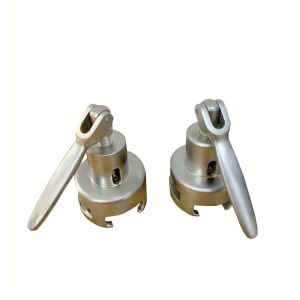 Stainless Steel Operating Table Parts Radial Setting Clamp Adjustable Slider