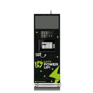 More Than 12 Drinks Bean To Cup Coffee Vending Machine In Black For Tea And