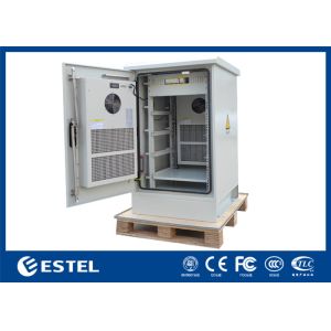 20U Outdoor Telecommunication Enclosure Galvanized Steel Outdoor Equipment