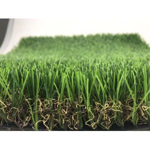 Environmental Friendly Artificial Turf Grass Superior Resilience Football Field