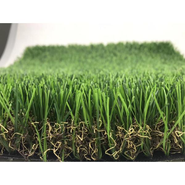 Environmental Friendly Artificial Turf Grass Superior Resilience Football Field