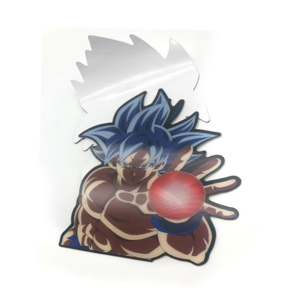 Hot Sale Car Decals Custom Anime 3D Changing Flip Motion effect Printing Lenticular Car Sticker