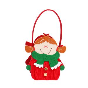 Quality Wool Felt Christmas Gifts Sack Shopping Tote Bag Promotional For Ladies for sale