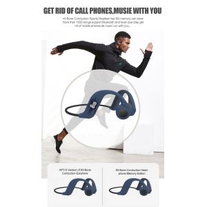 Light Weight Bluetooth Sports Headphones Bone Conduction Bluetooth Earbuds