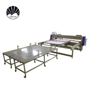 Single Needle Duvet Comforter Silks Quilt Making Machine