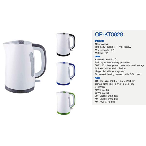 Hotel Standard Electric Kettle Functional for Kitchen HY-PL