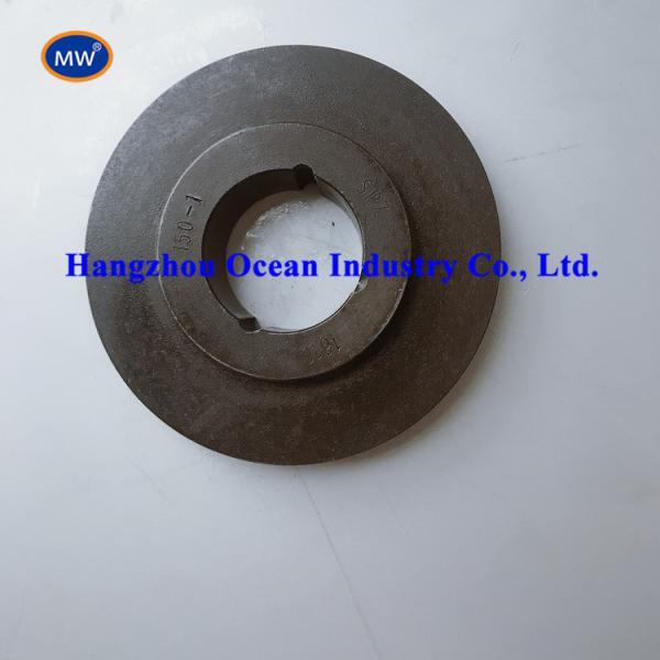 Buy Customizable Drive Belt Pulley for CNC Machining and Turning Process in Black at wholesale prices
