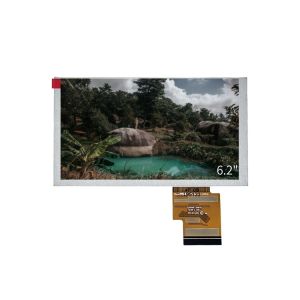 Quality 6.2 Inch TFT LCD Display Modules 800x480 Resolution TTL Displays 400nits for sale