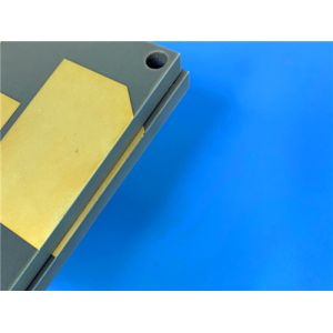 Quality F4BTMS220 PCB 2-layer 250mil 6.35mm Pure Gold Finished for sale