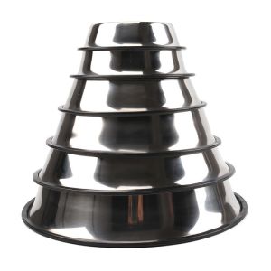 Stainless Steel Pet Bowl Not Applicable Power Source Durable Sturdy for Your