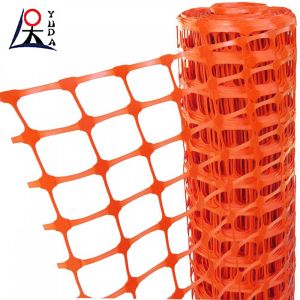 Orange Safety Fence Tensile Plastic Mesh Construction Barrier Warning Netting