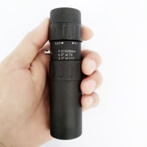 7-21x25 Zoom Monocular Shock Proof Compact Monocular Telescope