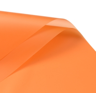 Orange Halloween flower wrapping paper