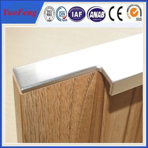 China hot selling aluminum cabinet edge handle profile in china on sale