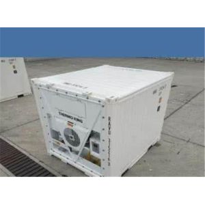 Quality Silver Steel Used Reefer Container With International Standards for sale