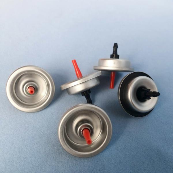 Strict Quality Control System Gas Lighter Refill Valve - Red Color Slotted Housing