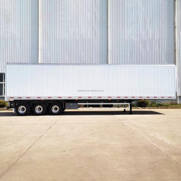 Aluminum Box Body 53ft Semi Trailer for Temperature-Controlled Fresh Food Transport