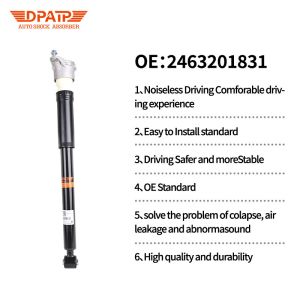 Rear Left Right Air Assisted Shock Absorbers For Mercedes Benz W246/176/180 200