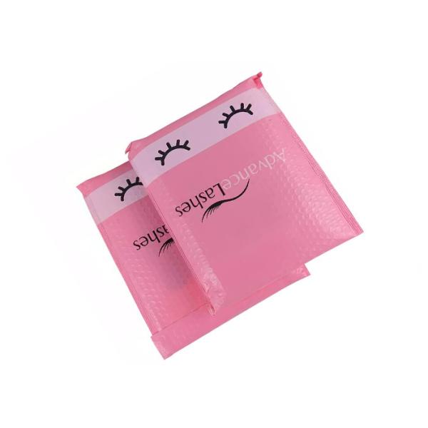 Buy Lightweight Pink Poly Bubble Mailers For Mailing Jewelry / Makeup / Small Items at wholesale prices