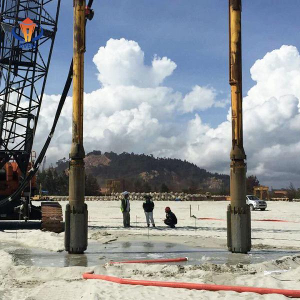 Ground Improvement Vibroflot Equipment 130KW Vibrating Floater environmental