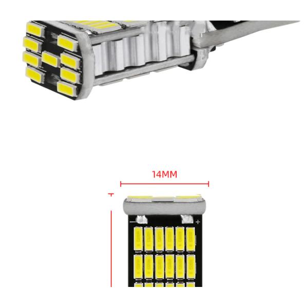 Universal Car Led Tail Light And Turn Signal bulbT15 4014 45smd 12-24V