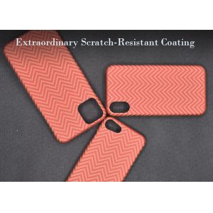 Smooth Touch Orange iPhone SE Aramid Fiber Phone Case
