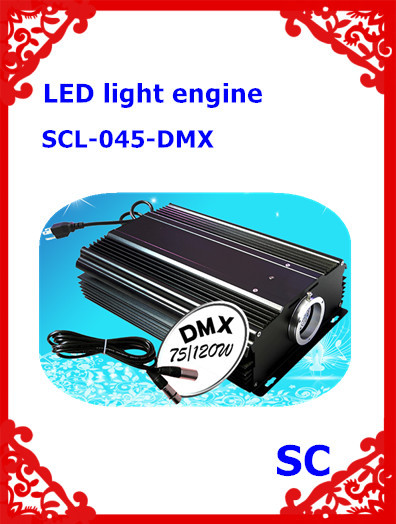 Factory High brightness RGB 45w led fiber optic light engine DMX with warranty