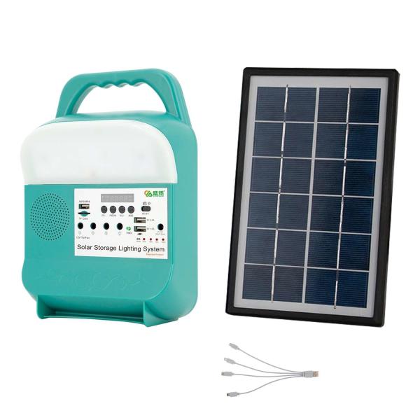 Buy Home Offgrid Solar Power System Generator With Power Bank And Flashlight at wholesale prices