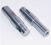 Copper, plastic, carbon steel turned ground, polished Precision shafting with