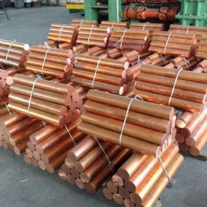 Bronze Red Copper Beryllium Round Bar 99.90% 1200mm C10200