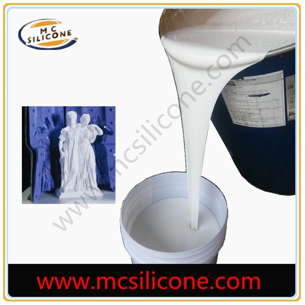 RTV2 Silicone Rubber for Tin Cure Concrete Cement Sculpture Molds Tensile Strength 4.5MPa