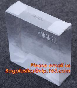 Quality transparent plastic box, High quality custom design logo printing clear plastic box wholsale,plastic packaging box,pet for sale