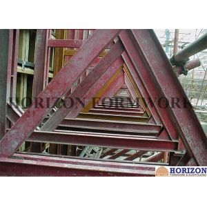 Single side formwork for retaining wall