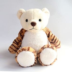 China ISO9001 Short Plush Teddy Bear With Detachable Lion Hat on sale