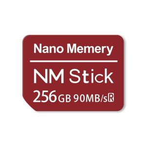 90MBs Huawei NM Card 256GB Nano Memory Card Red Wifi Sharing