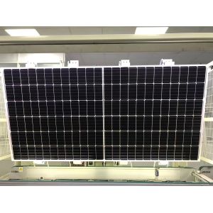 400w Mono Percium Solar Panel Half Cell PV Module For Roof Ground Mounted System