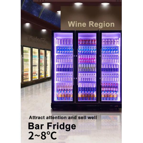 Deluxe Appearance Fresh Keeping Fruit Vegetable Cold Drink Display Chiller