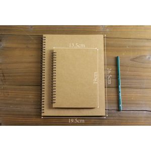 Quality spiral binding notebooks/spiral hardcover notebook/grid paper spiral notebook for sale