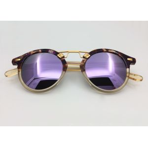 Lamination acetate sunglasses Lady's accessories bestselling pattern