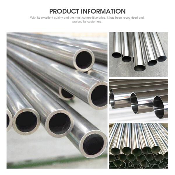 201 304 316 welded Seamless stainless steel pipe metal pipe/tube