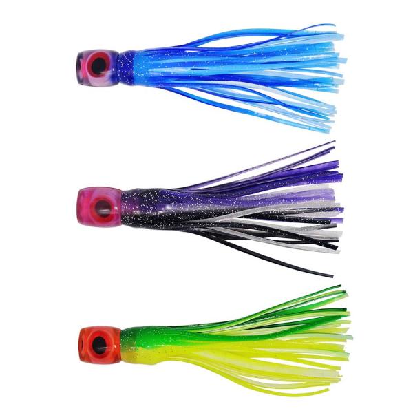 Small size soft head octopus skirt bait sea trolling fishing lure salt water lures 6.5 inch 33g