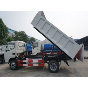 4x2 10T Dongfeng 95HP LHD Used Dump Truck 2021 Year