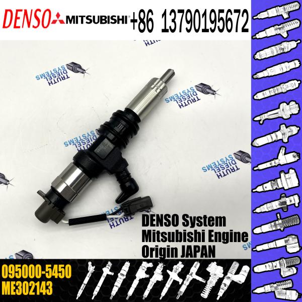 Injector 0950005450 9709500-545 095000-5450 ME302143 For MITSUBISHI FUSO 6m60 engine