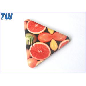 Custom Printing Plastic Triangle Twister 2GB Thumbdrives Stick